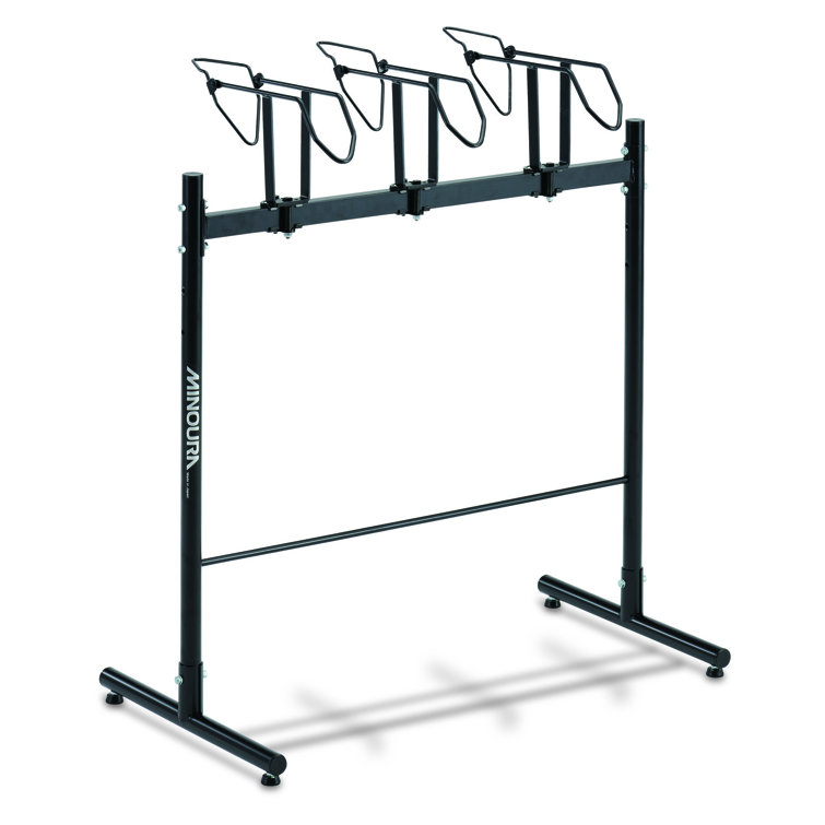 Minoura Metal Freestanding Adjustable Bike Rack Wayfair